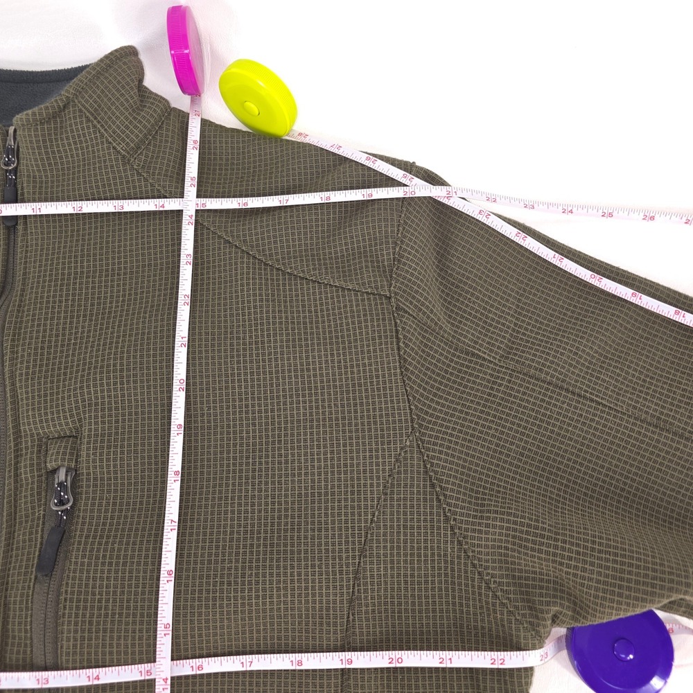 10,000 Ft Above Sea Level Fleece Jacket Mens Large Gorp Checked Full Zip Outdoor - Picture 4 of 15